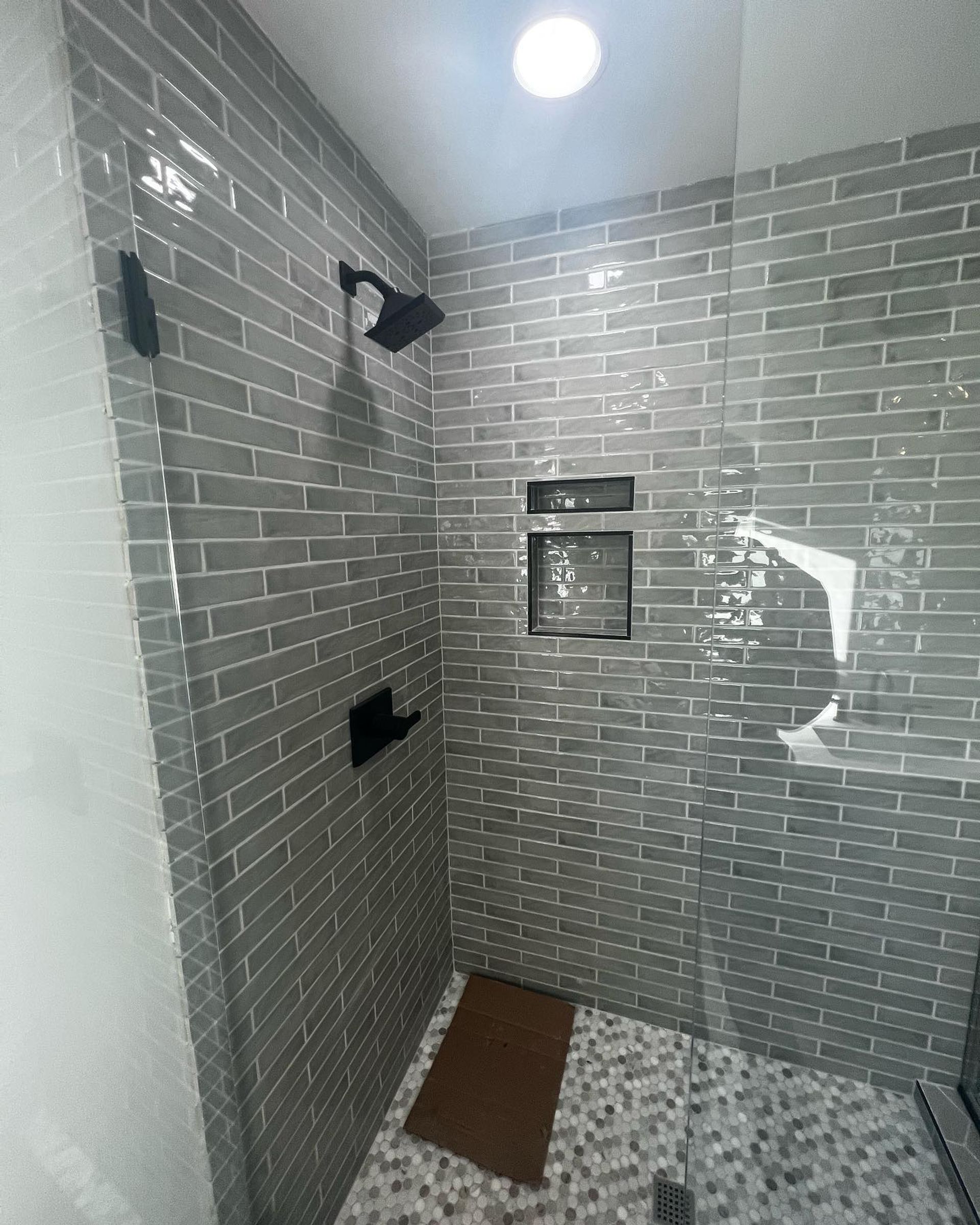 custom shower